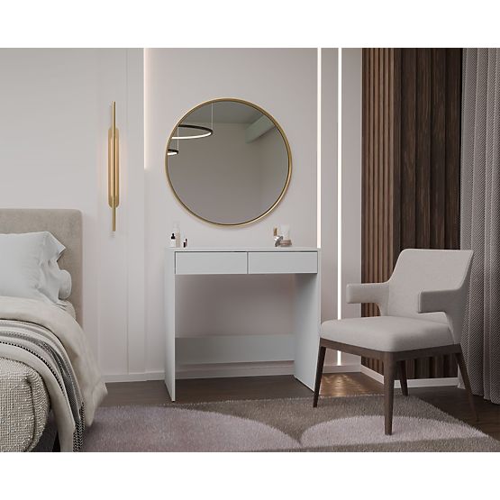 Písací stôl Marina 2S BIELY