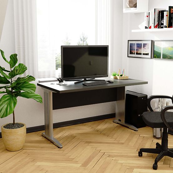 POČÍTAČOVÝ STÔL BM-135 ŠEDÝ