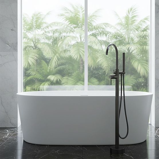 Podlahová vaňová batéria Rea Lungo Titan