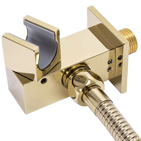 Podomietková sprchová sada s termostatom FENIX DAVIS Zlatá + BOX