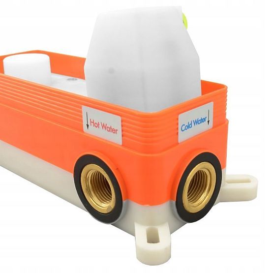 Podomietková vaňová batéria Rea Lungo Meď + Box