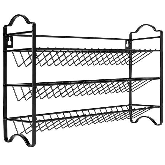 Poschodový stojan na korenie ENELDO 24 pohárov + 72 nálepiek