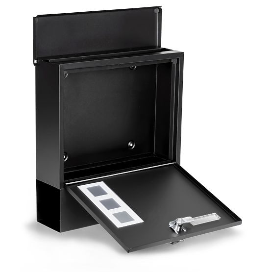 Poštová schránka na listy a letáky s novinovým držiakom