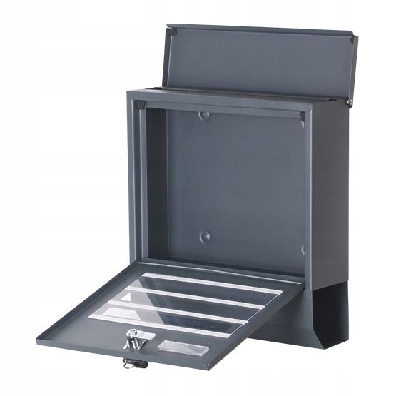 Poštová schránka na listy a noviny z nehrdzavejúcej ocele