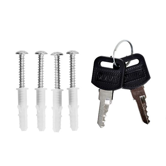 Poštová schránka na listy Amund čierna