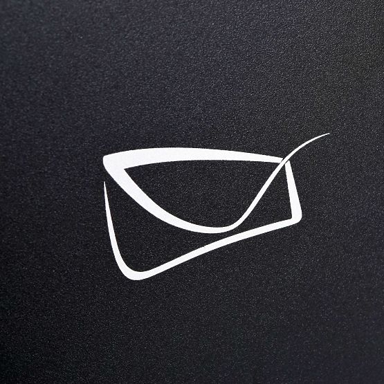 Poštová schránka na listy Hadvar čierna