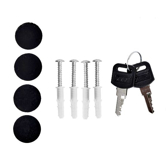 Poštová schránka na listy Hadvar čierna