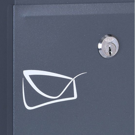 Poštová schránka na listy Odvin antracit