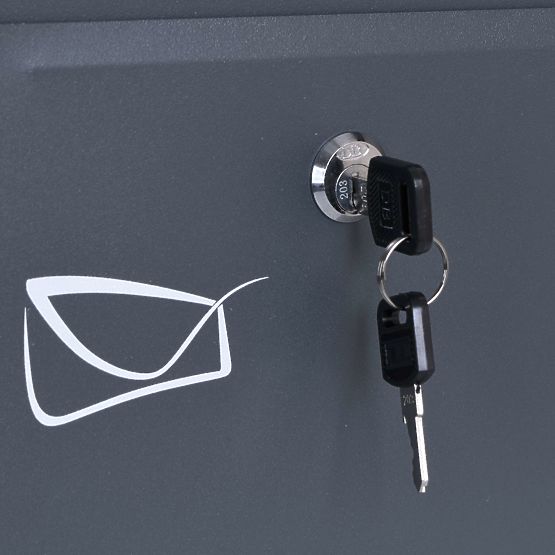 Poštová schránka na listy Odvin antracit