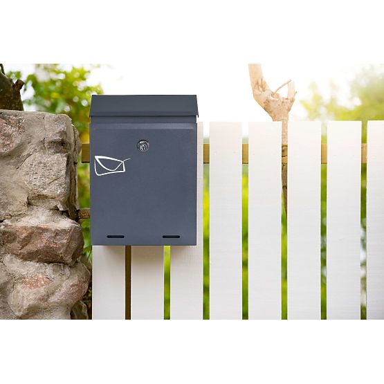 Poštová schránka na listy Odvin antracit