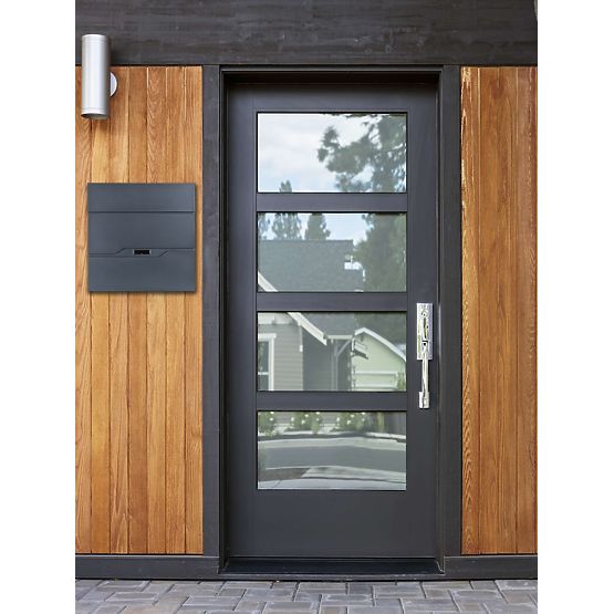 Poštová schránka na listy Vidar antracit