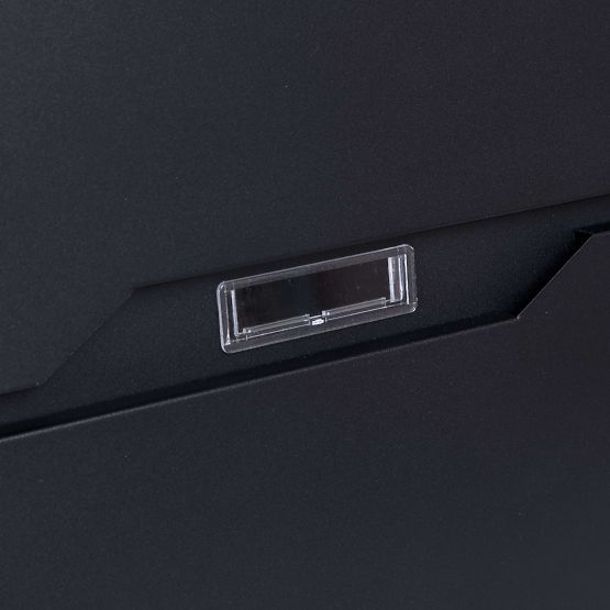 Poštová schránka na listy Vidar čierna