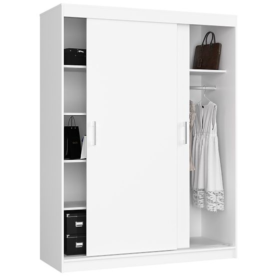 POSUVNÁ SKRIŇA 150 cm CLP MONO BIELA