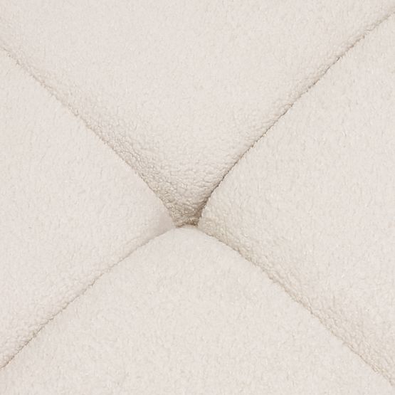 Pravostranný modul Fluf Big svetlo béžový, boucle