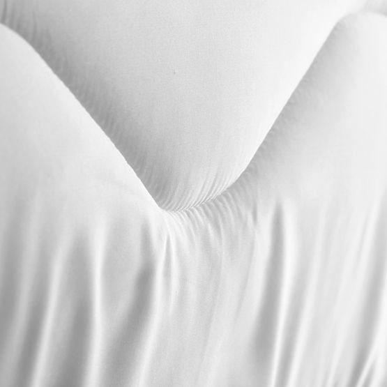 Prikrývka INEZ farba biela caro klasický štýl decoking