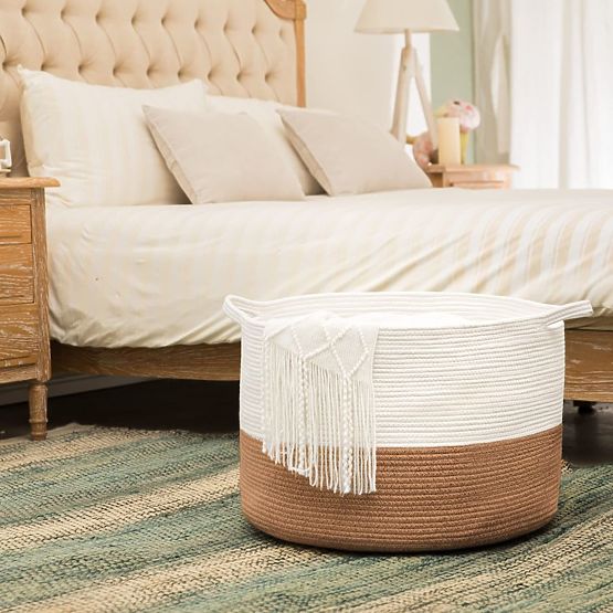 Prírodný kôš BOHO - 55 cm