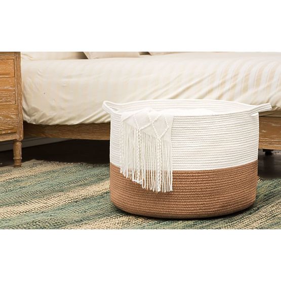 Prírodný kôš BOHO - 55 cm