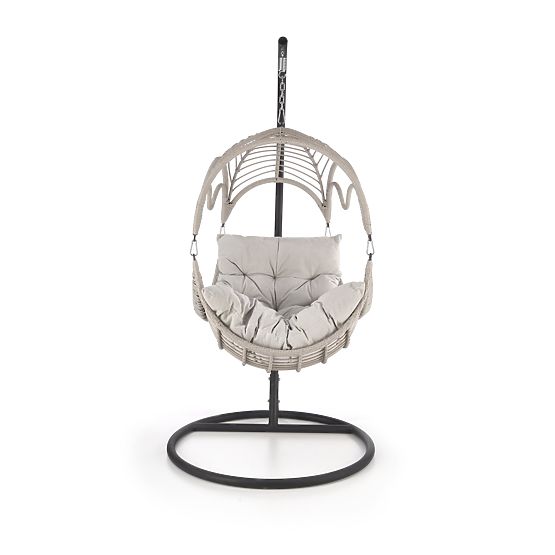 RASMUS záhradné kreslo, svetlosivá (3p=1ks)