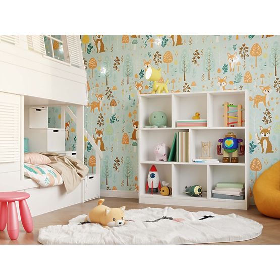 Regál Fiesta 8P BIELY