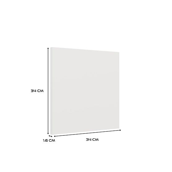 REGÁL MALAX 3x3 H BIELY S 3 DVERAMI POLICE KOMOROVÉ 110x110 CM TIP ON