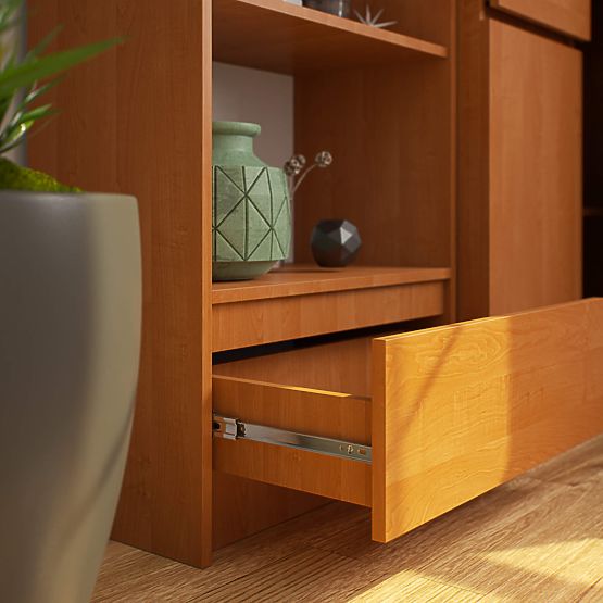 REGÁL R 60 cm CLP 1 ZÁSUVKA 4 POLICE PK JELŠA