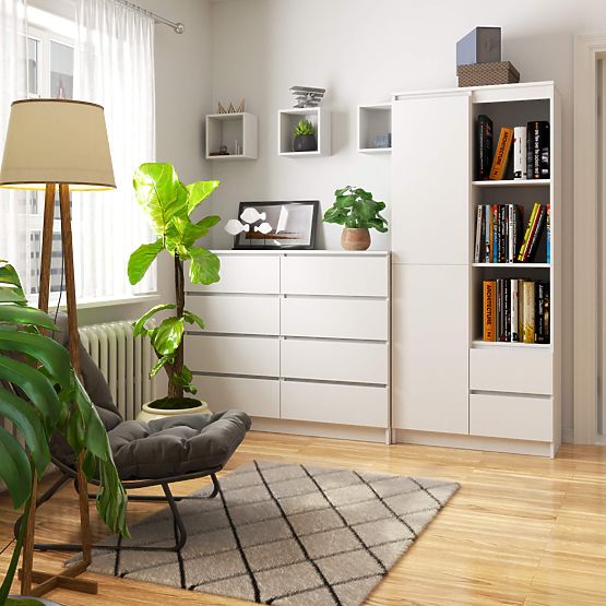 REGÁL R11 R80 1D 2SZ CLP PK BIELY