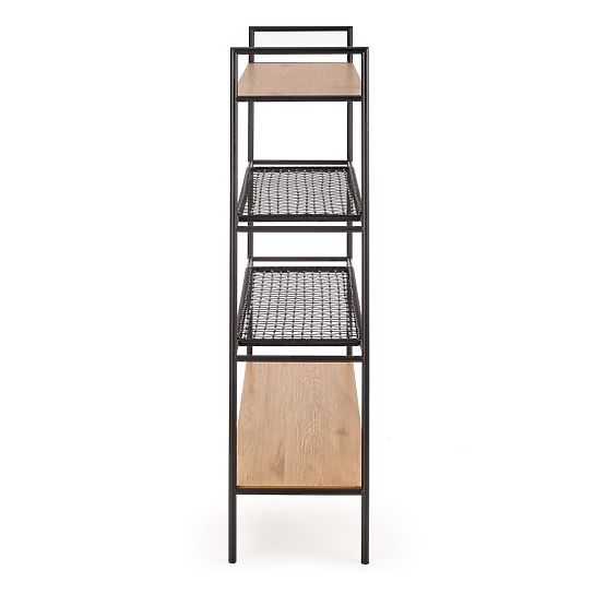 Regál REG-21 - zlatý dub/čierny