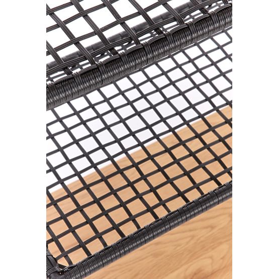 Regál REG-21 - zlatý dub/čierny