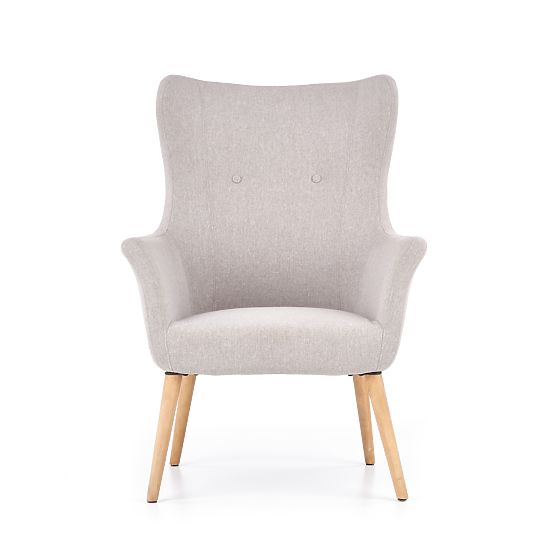 Relaxačné kreslo COTTO svetlosivé