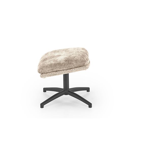 Relaxačné kreslo DARIO s podnožkou a hojdacou funkciou, béžové (1p=1ks)