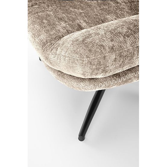 Relaxačné kreslo DARIO s podnožkou a hojdacou funkciou, béžové (1p=1ks)