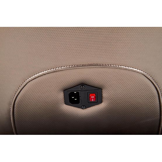 Relaxačné kreslo DOPIO s masážnou funkciou béžové