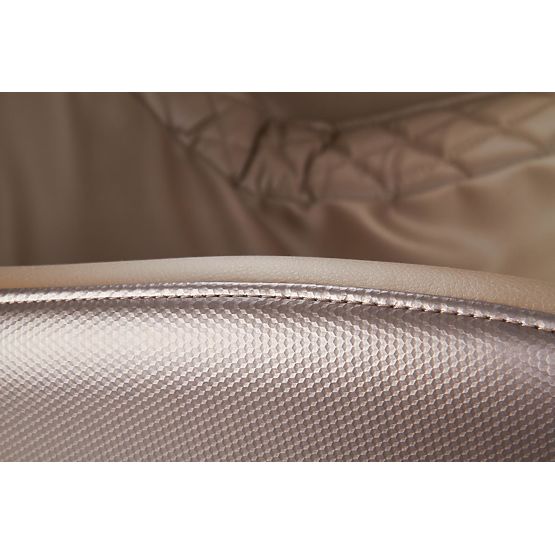 Relaxačné kreslo DOPIO s masážnou funkciou béžové