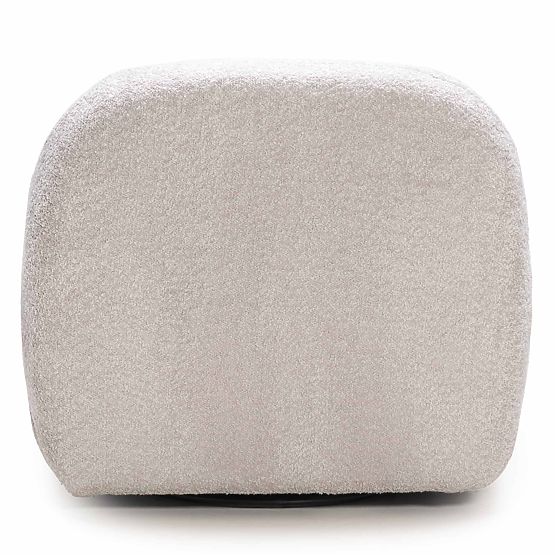 Relaxačné kreslo Giorgia s otočnou základňou, šedobéžové