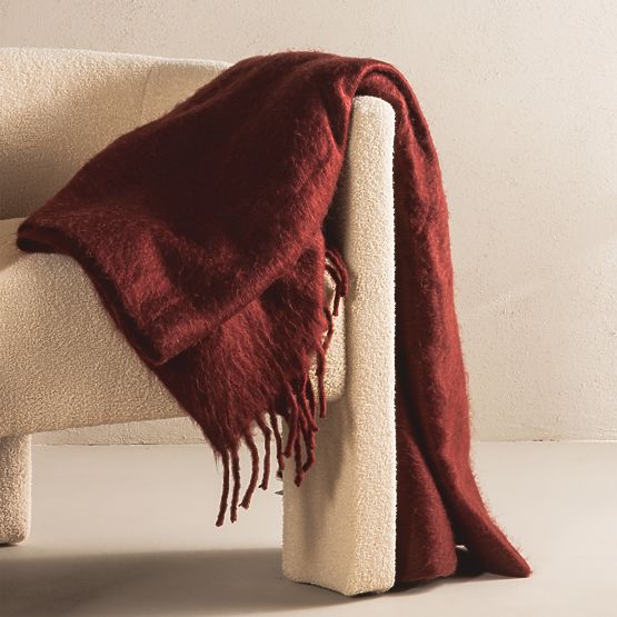 Relaxačné kreslo Lorraine, béžové, boucle