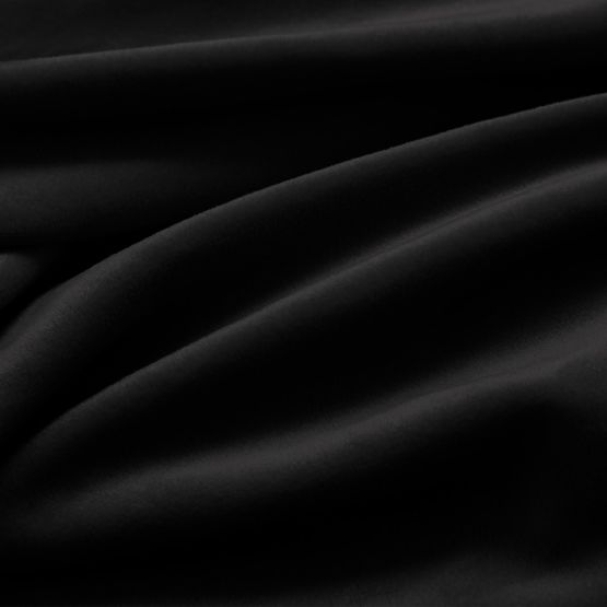 RESTILO poťah na stoličky SENTO čierna hladká klasický štýl