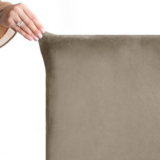 RESTILO poťah na stoličky SENTO farba béžová hladký klasický štýl