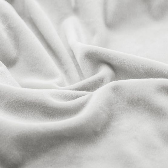 RESTILO poťah na stoličky SENTO farba sivá hladká klasický štýl