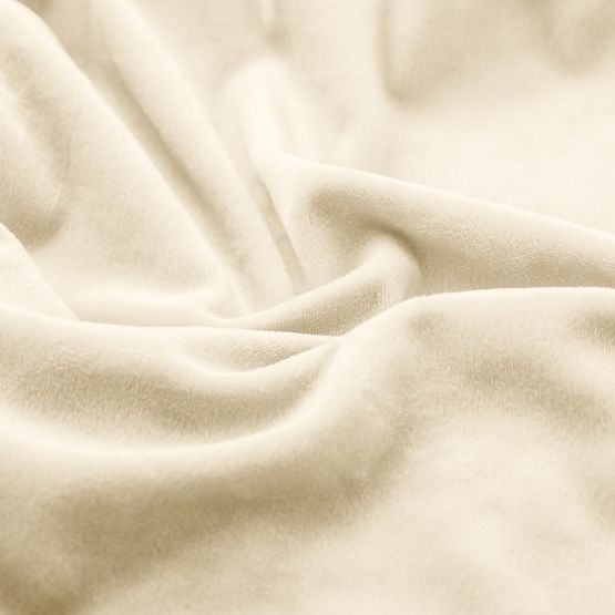 RESTILO poťah na stoličky SENTO farba svetlo béžová hladký klasický štýl