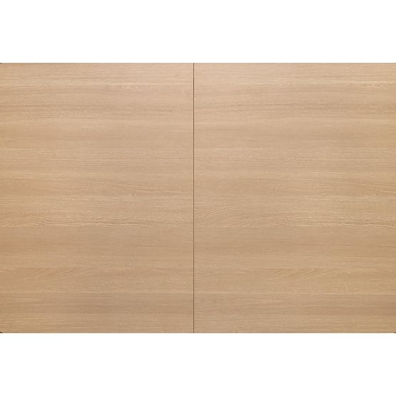 Rozkladací stôl GIACOMO, doska - prírodná, noha - čierna (2p=1ks)