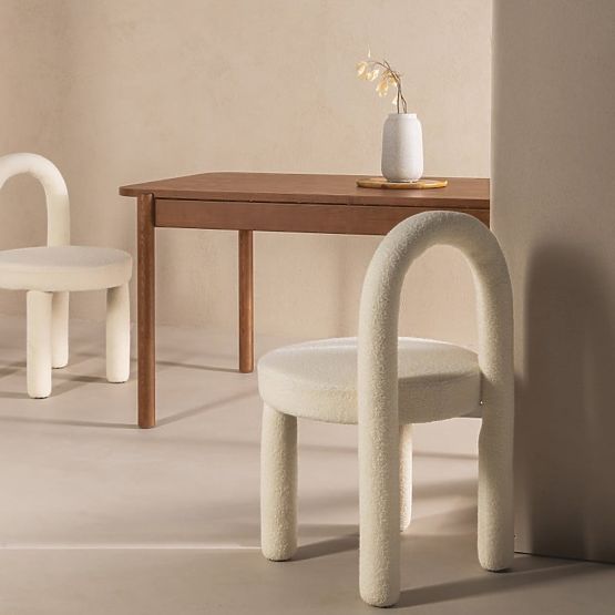 Rozkladací stôl Iselio 160-200 cm, obdĺžnikový, hnedý
