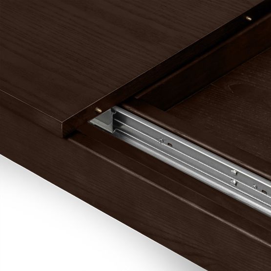 Rozkladací stôl Iselio 160-200 cm, obdĺžnikový, orech