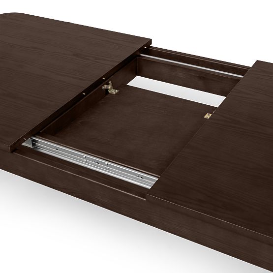 Rozkladací stôl Iselio 160-200 cm, obdĺžnikový, orech