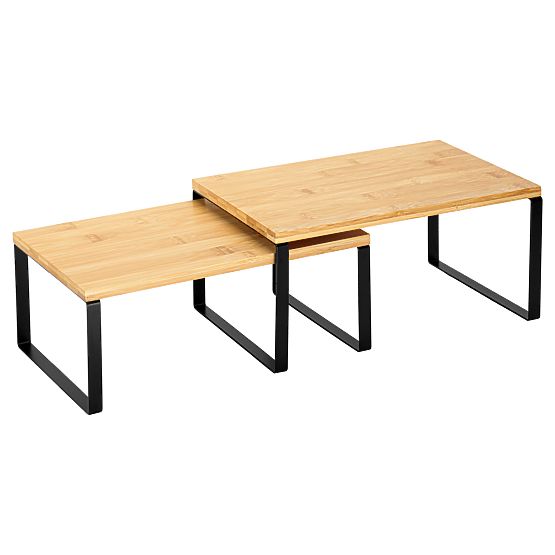 Sada 2 bambusových políc GINGER