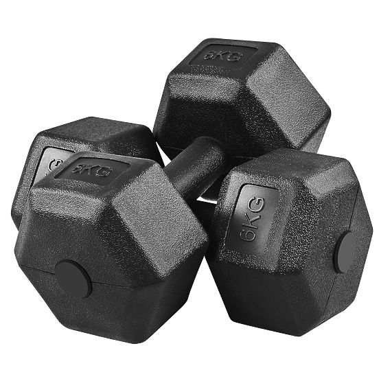 Sada 2 činiek KRONOS činky 2x6 kg