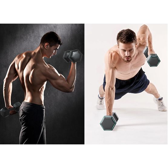 Sada 2 činiek KRONOS činky 2x6 kg