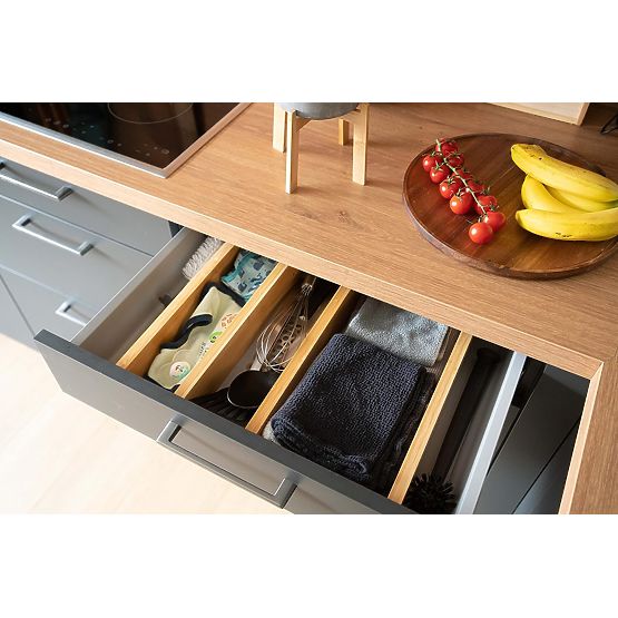 Sada 4 bambusových priečok do zásuvky RITA