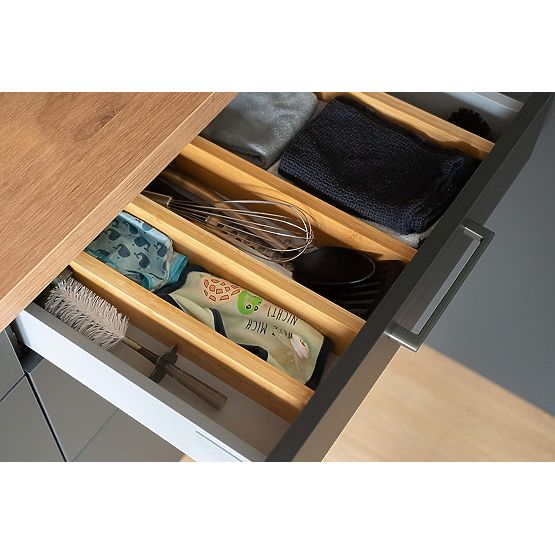 Sada 4 bambusových priečok do zásuvky RITA