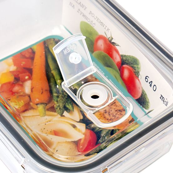 Sada 6 sklenených nádob na potraviny AMALFI