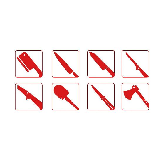 Sada brúsnych kameňov na nože SERDIS